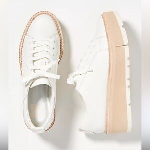 Dolce Vita Toyah White Platform Sneakers